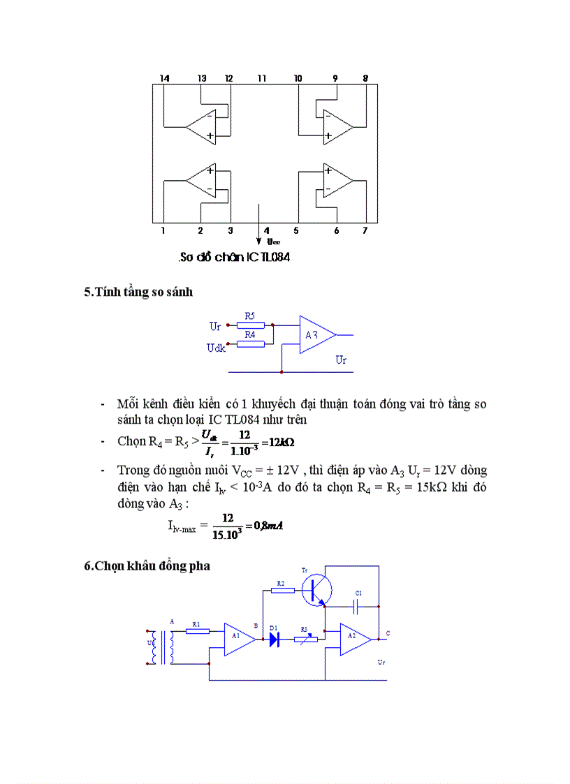 image for page Phân tích sự hoạt động của mạch thiết kế