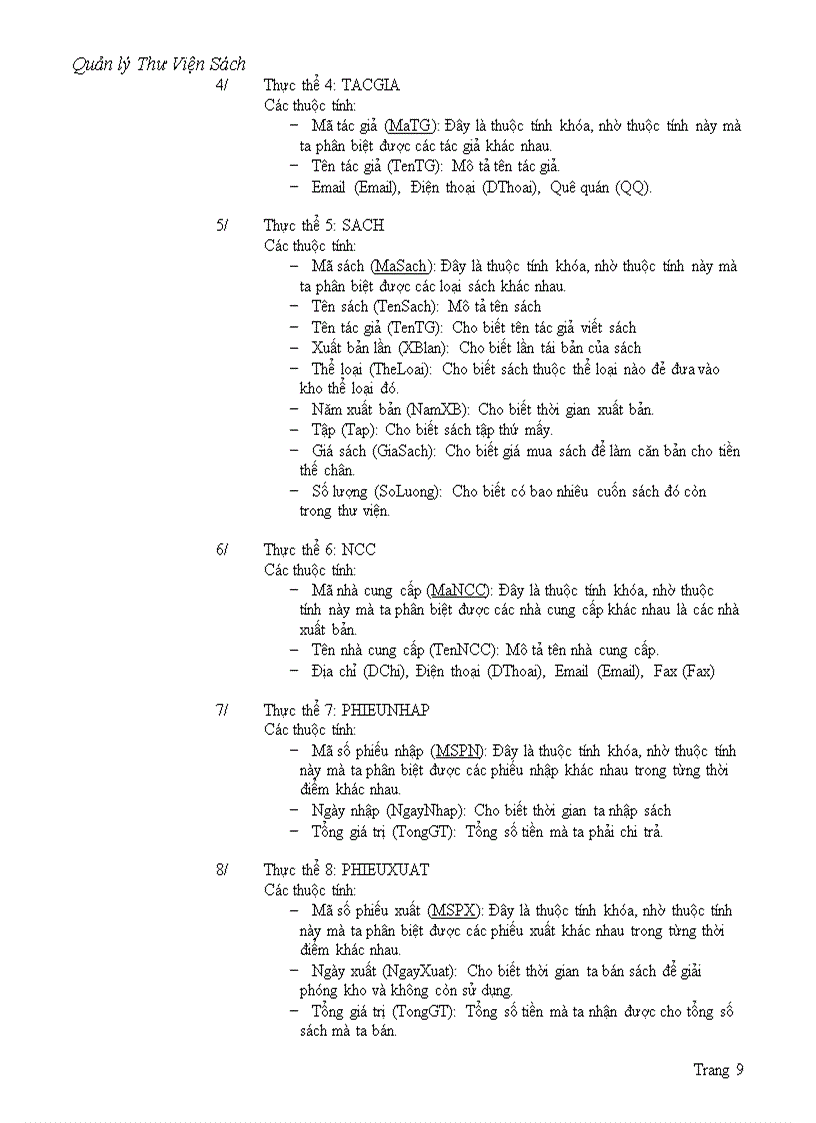 image for page Phân Tích Thiết Kế Hệ Thống Thông Tin Quản lý thư viện sách