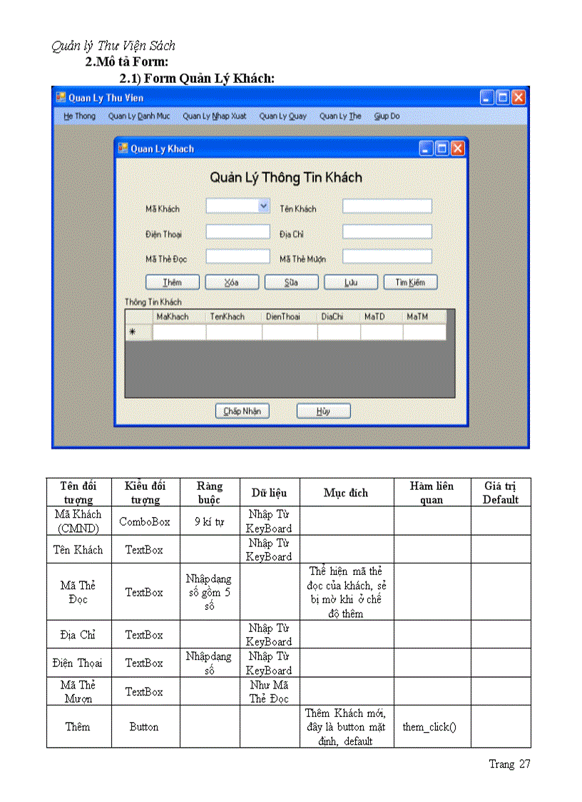 image for page Phân Tích Thiết Kế Hệ Thống Thông Tin Quản lý thư viện sách