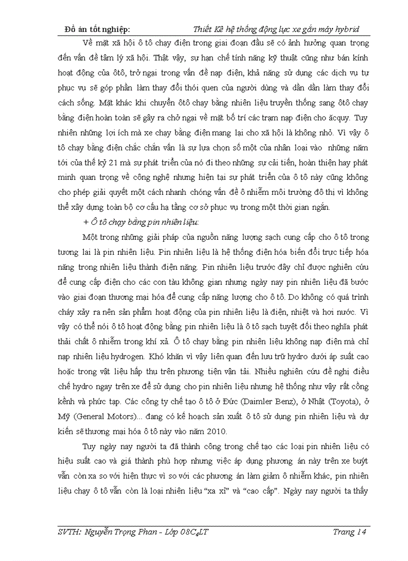 image for page Thiết Kê hệ thống động lực xe gắn máy hybrid