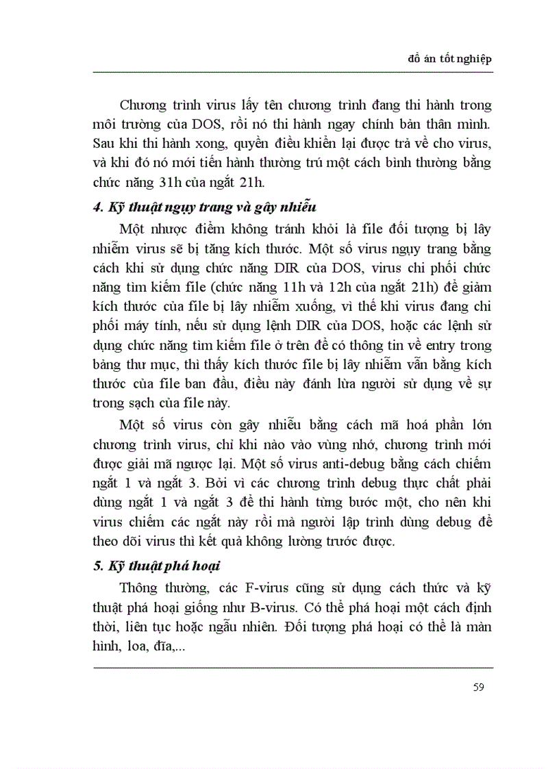 image for page Virus tin học và thiết kế chương trình phòng chống