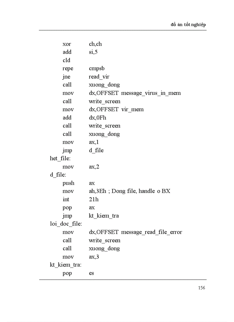 image for page Virus tin học và thiết kế chương trình phòng chống