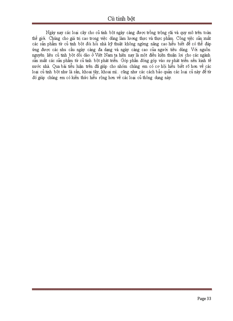 image for page Củ tinh bột và giá trị sử dụng