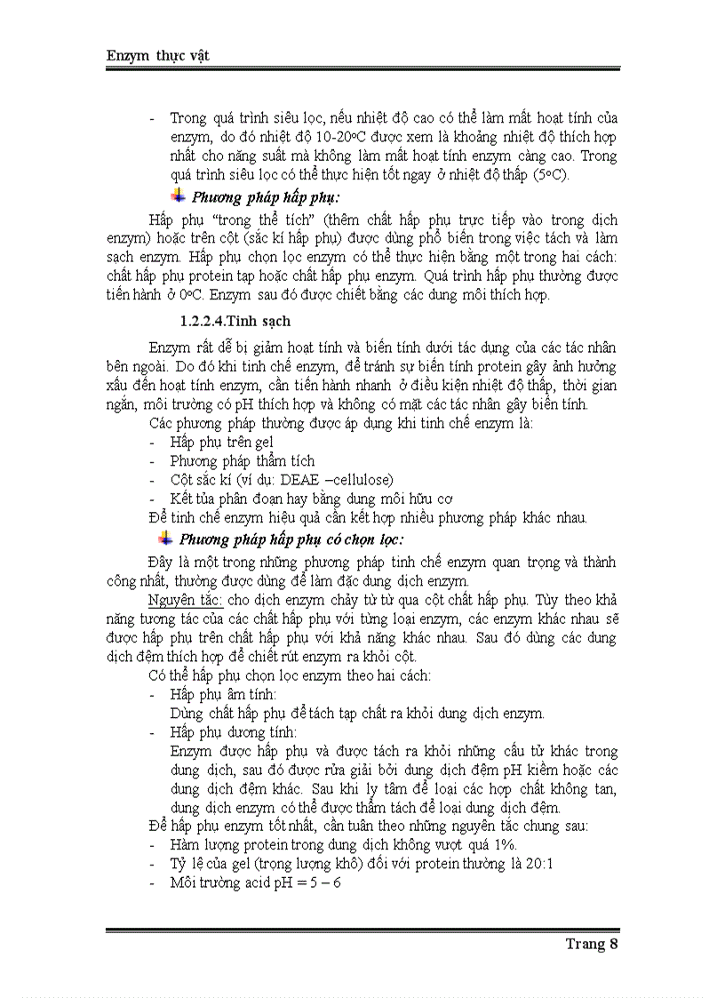 image for page Enzyme từ thực vật