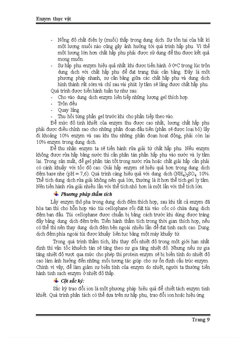 image for page Enzyme từ thực vật