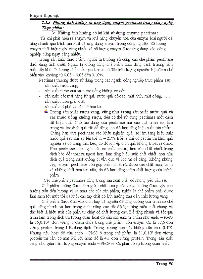 image for page Enzyme từ thực vật