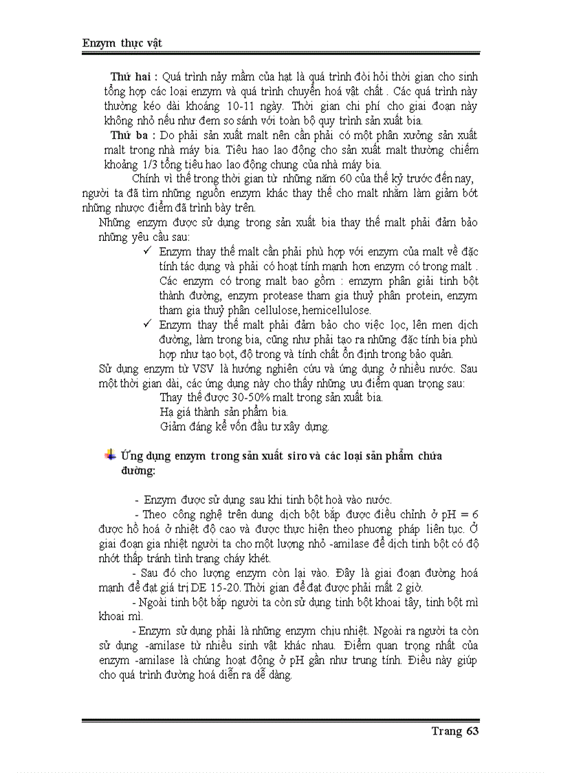 image for page Enzyme từ thực vật