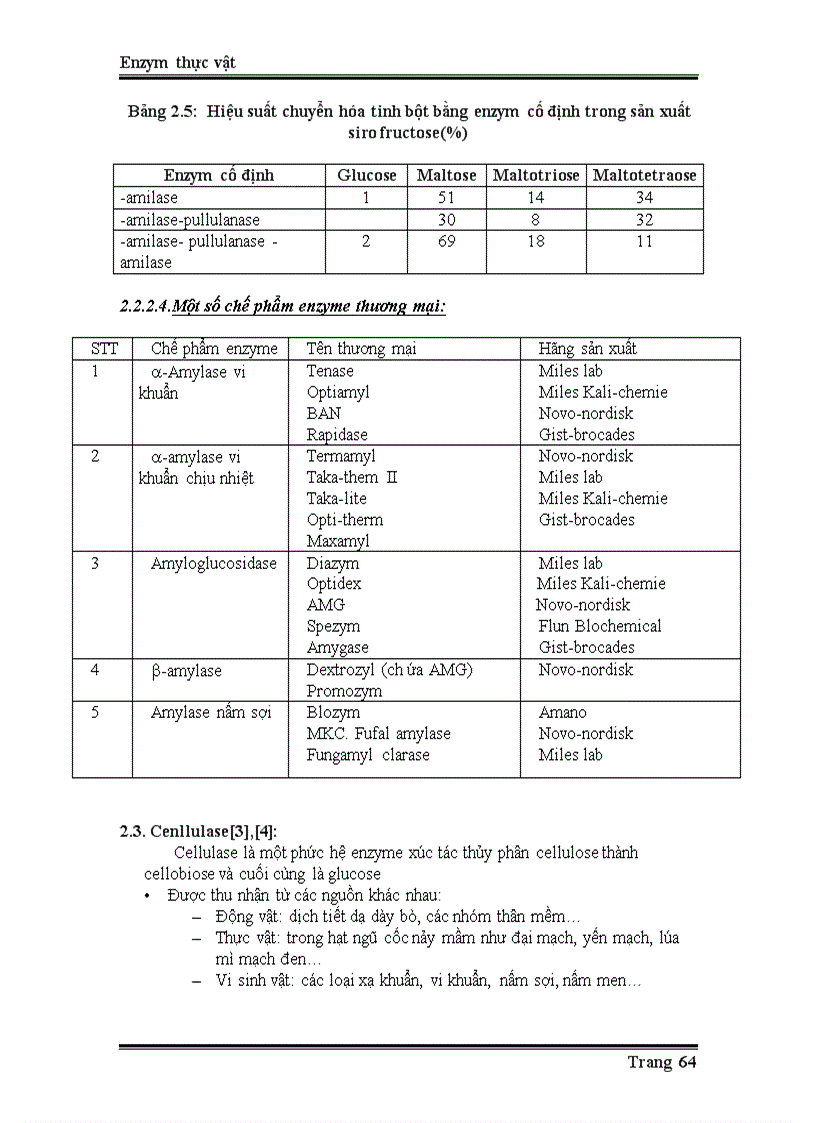 image for page Enzyme từ thực vật