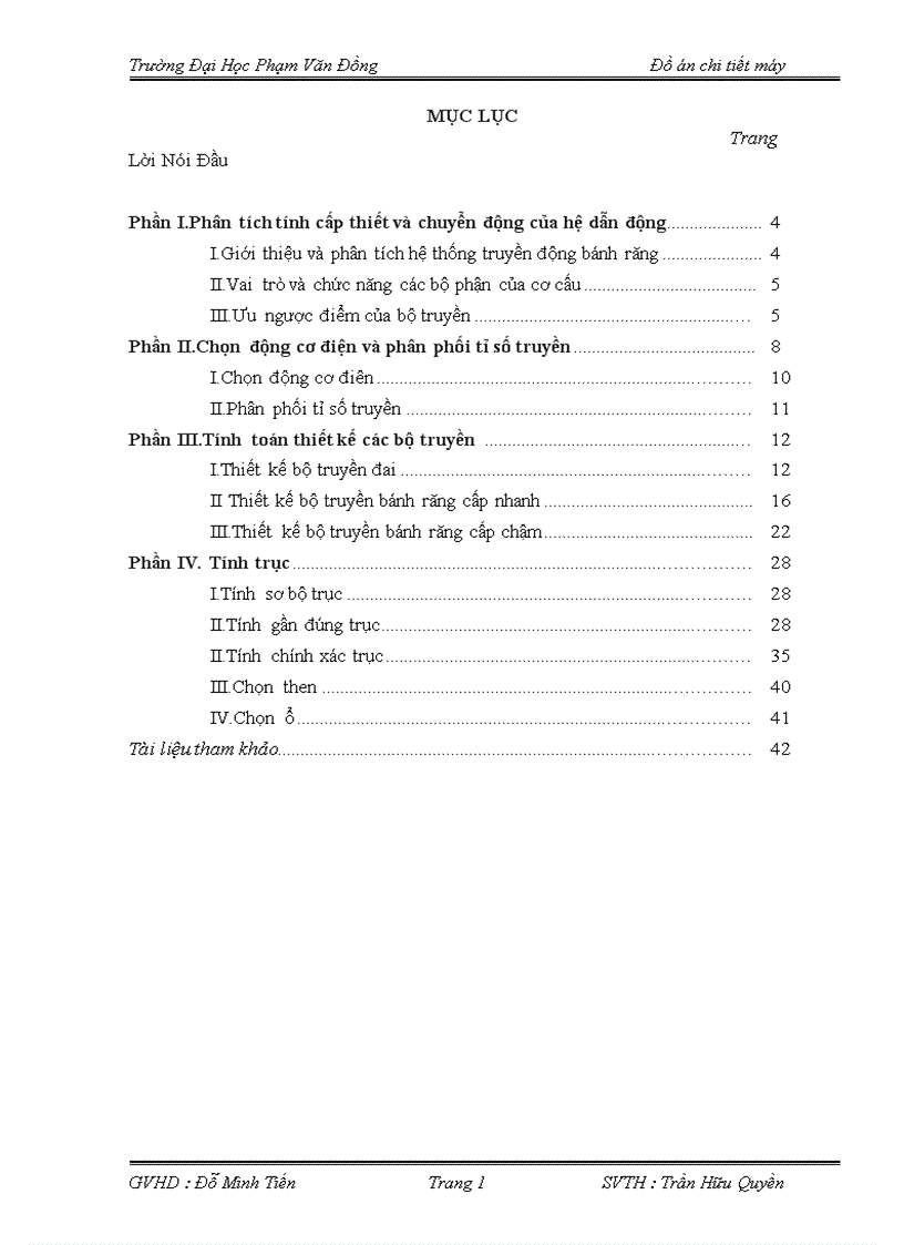 image for page Phân tích tính cấp thiết và chuyển động của hệ dẫn động