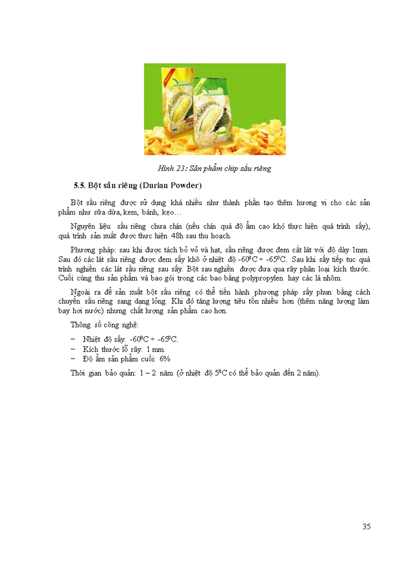 image for page Sầu riêng và ứng dụng trong sản xuất thực phẩm