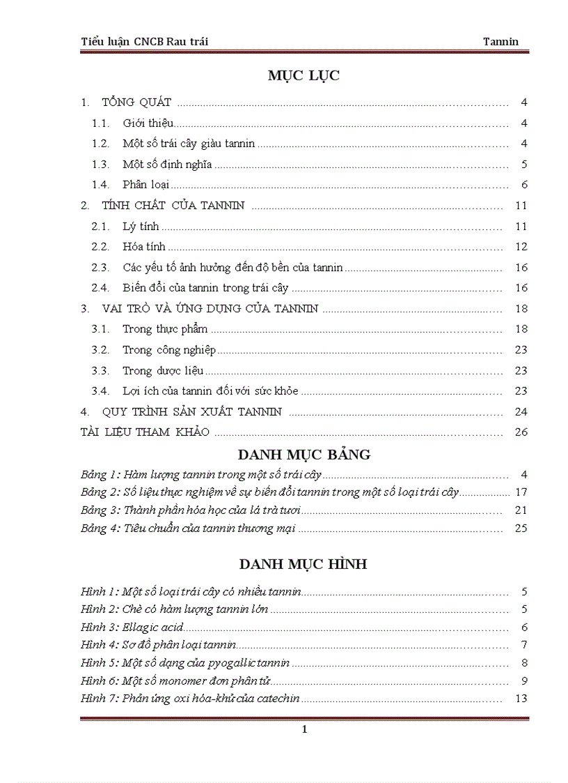 image for page Tổng quan về tannin và công nghệ sản xuất