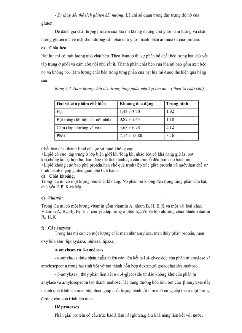 image for page Công nghệ sản xuất bột mì