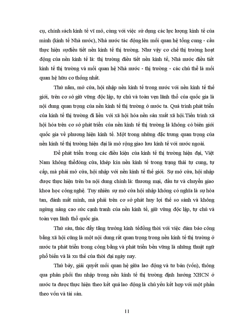 image for page Đặc trưng của kinh tế thị trường theo định hướng xã hội chủ nghĩa ở Việt Nam và thực trạng nền kinh tế nước ta