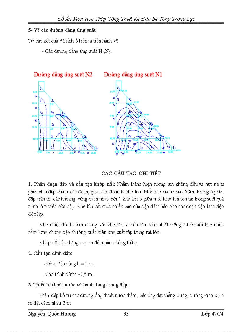 image for page Đồ Án Môn Học Thủy Công Thiết Kế Đập Bê Tông Trọng Lực