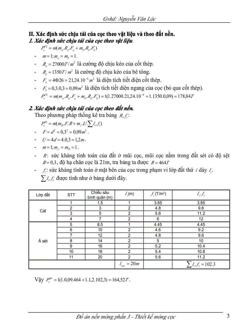 image for page Đồ án nền móng phần 3 thiết kế móng cọc
