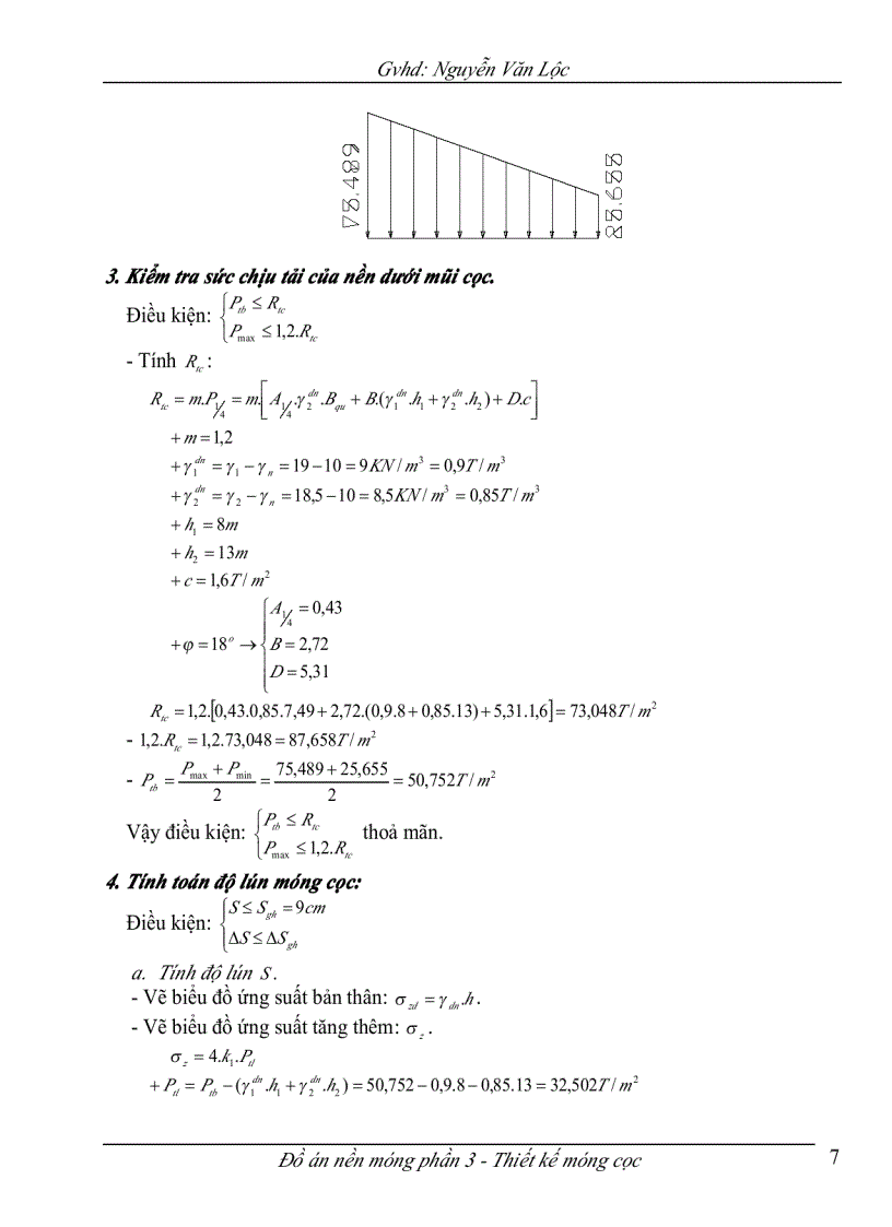 image for page Đồ án nền móng phần 3 thiết kế móng cọc
