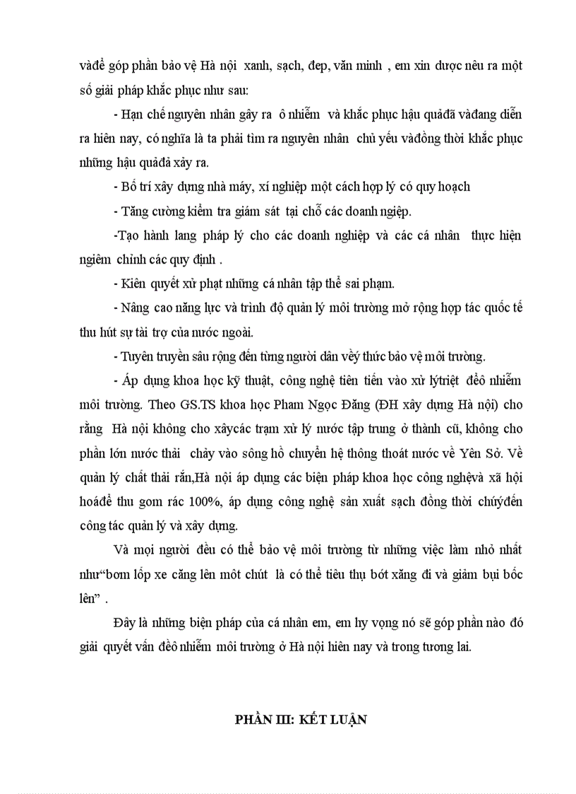 image for page Phân tích vấn đề ô nhiễm môi trường ở nước ta hiện nay thông qua cặp phạm trù triết học Nguyên nhân Kết quả