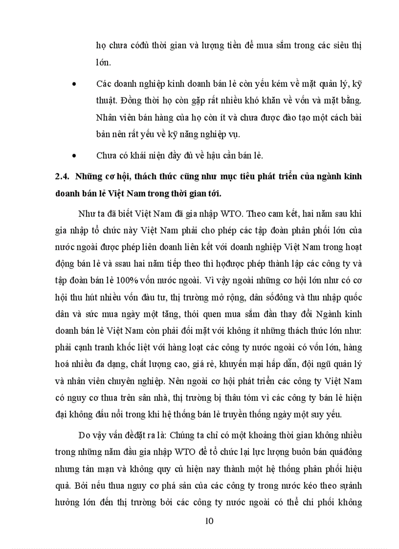 image for page Vận dụng quan điểm toàn diện vào việc tìm hiểu sự phát triển của hoạt động kinh doanh bán lẻ ở Việt Nam sau khi gia nhập WTO