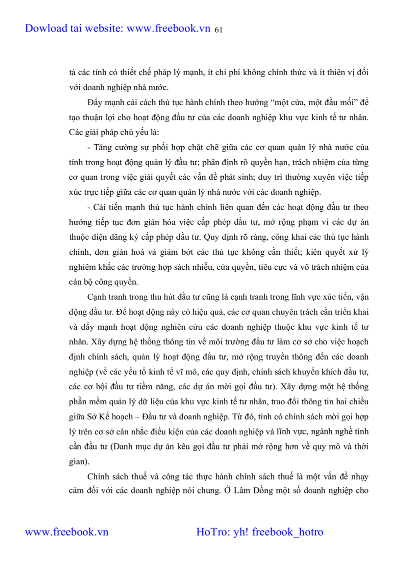 image for page Các nhân tố tác động đến việc cải thiện môi trường đầu tư tỉnh Lâm Đồng