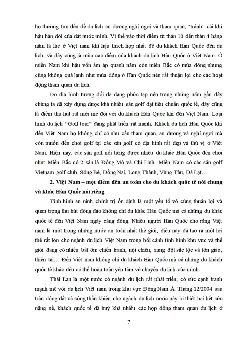 image for page Việt Nam điểm đến hấp dẫn của khách du lịch Hàn Quốc