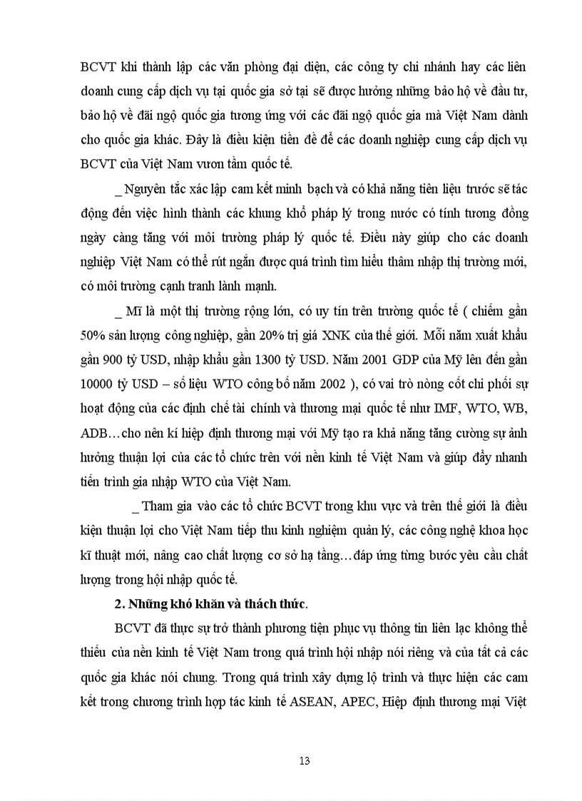 image for page Một số giải pháp hợp tác cho ngành Bưu chính viễn thông trong quá trình hội nhập
