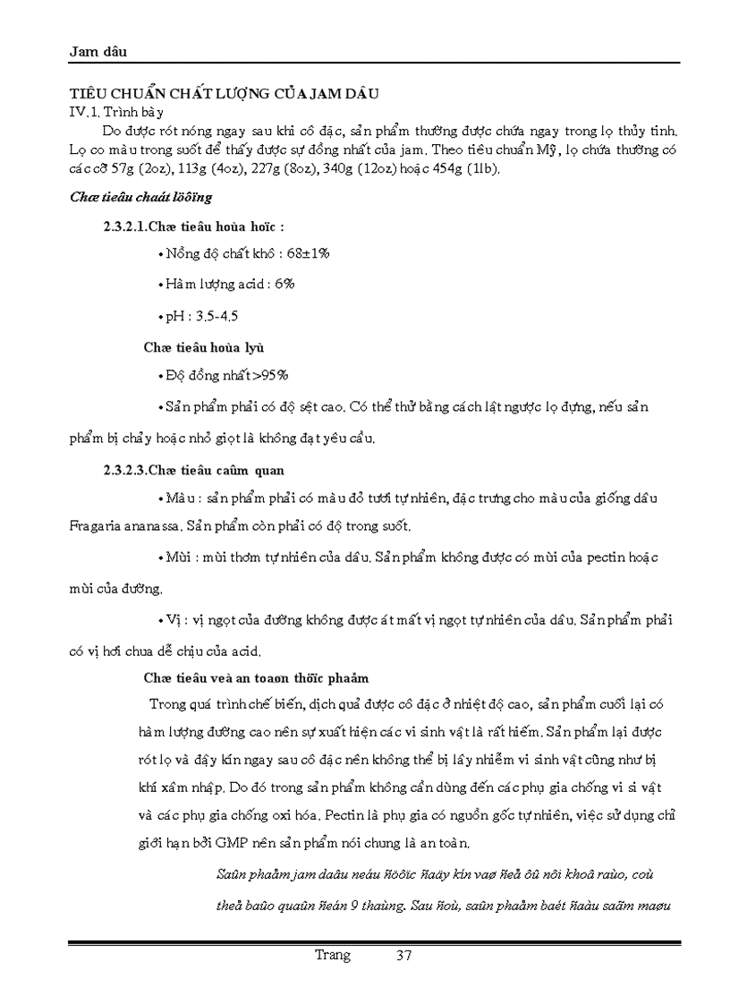 image for page Sản xuất mứt đông từ dâu Jam dâu