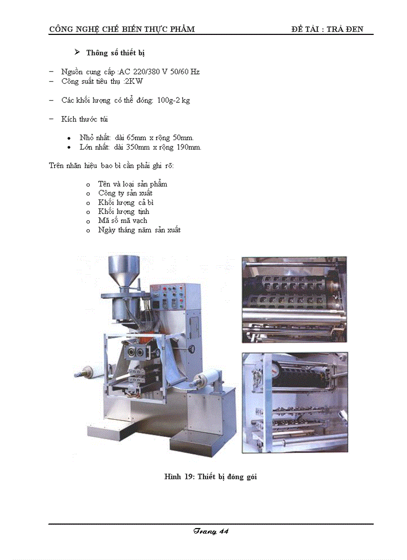 image for page Sản xuất trà đen kèm bản CAD chi tiết về dây chuyền thiết bị