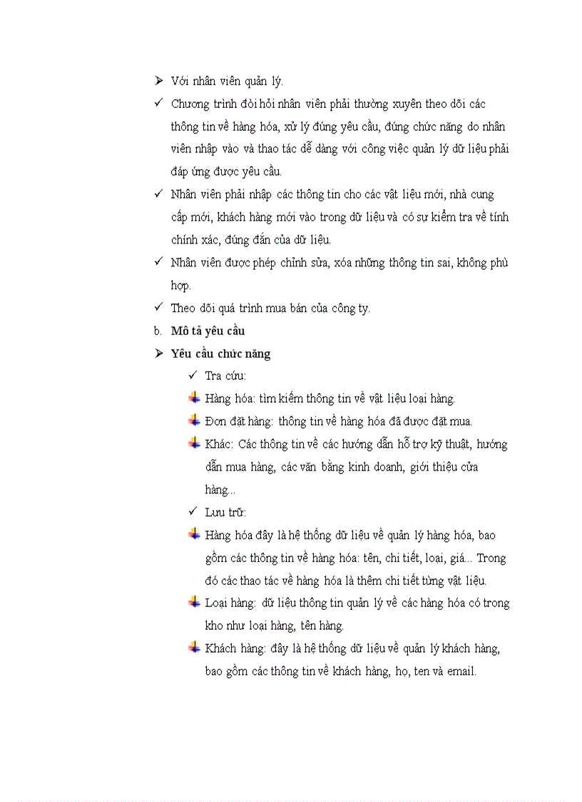 image for page Xây dựng chương trình nhằm mục đích phục vụ công việc quản lý kinh doanh tại một cửa hàng kinh doanh vật liệu xây dựng