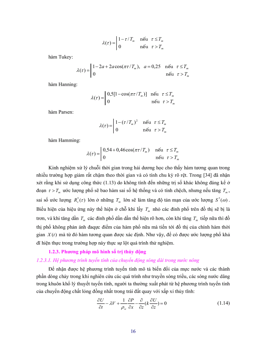 image for page Dao động tự do và dao động mùa của mực nước biển đông