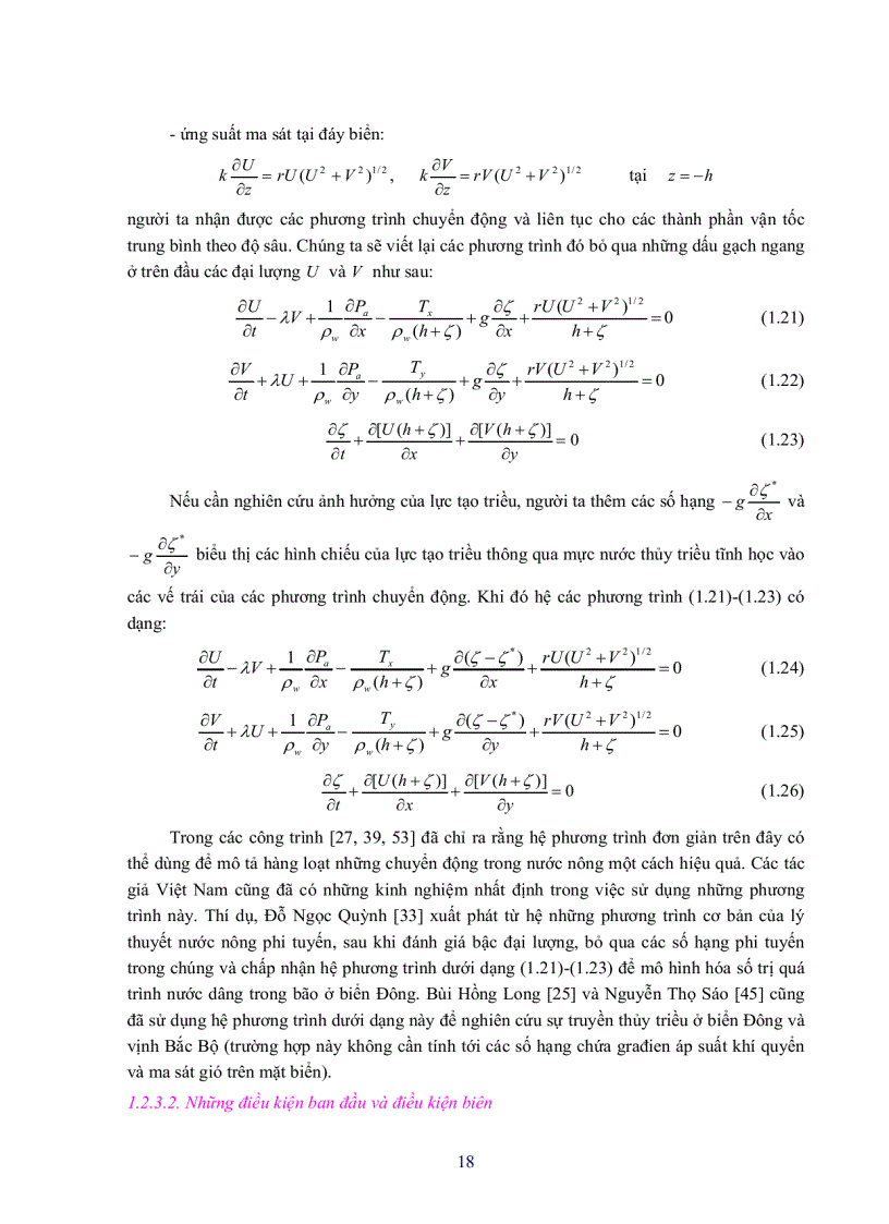 image for page Dao động tự do và dao động mùa của mực nước biển đông