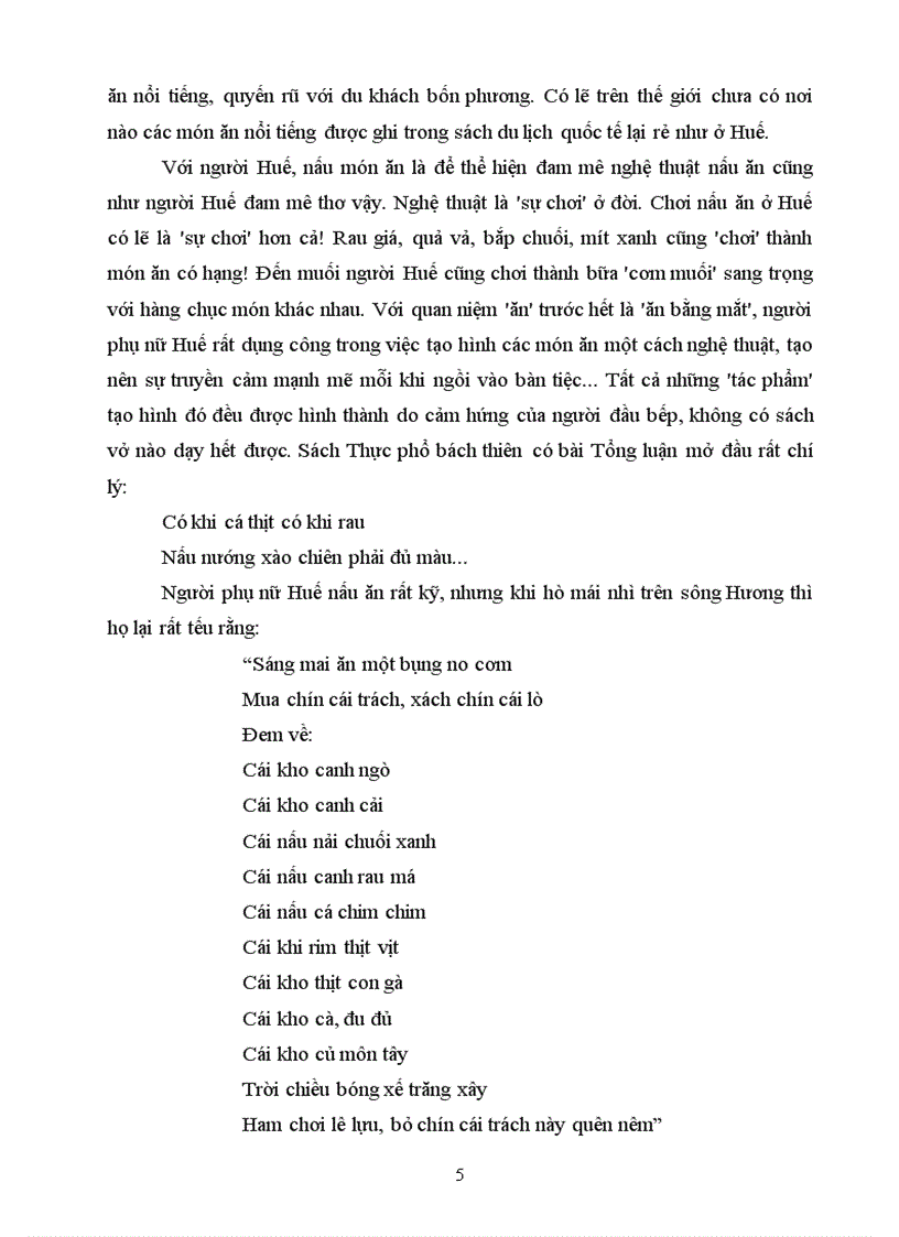 image for page Vẻ đẹp trong văn hóa ẩm thực Huế