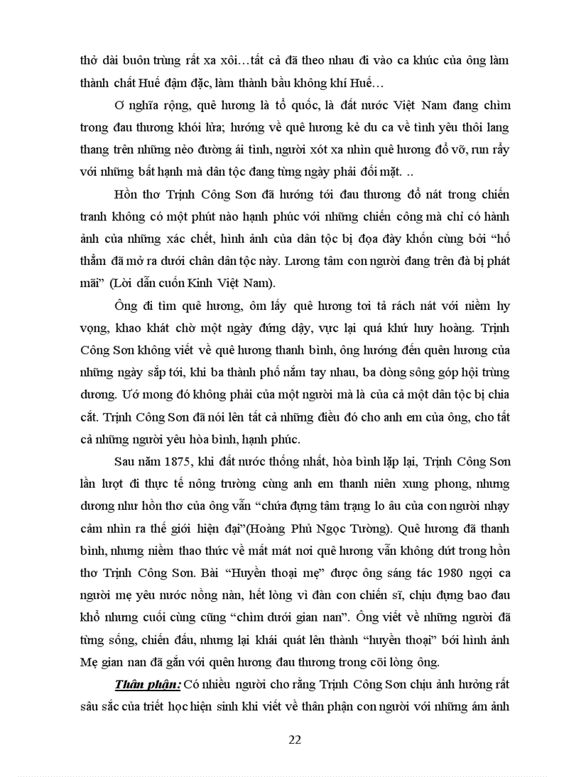 image for page Cái đẹp của ca từ trong nhạc phẩm trịnh công sơn