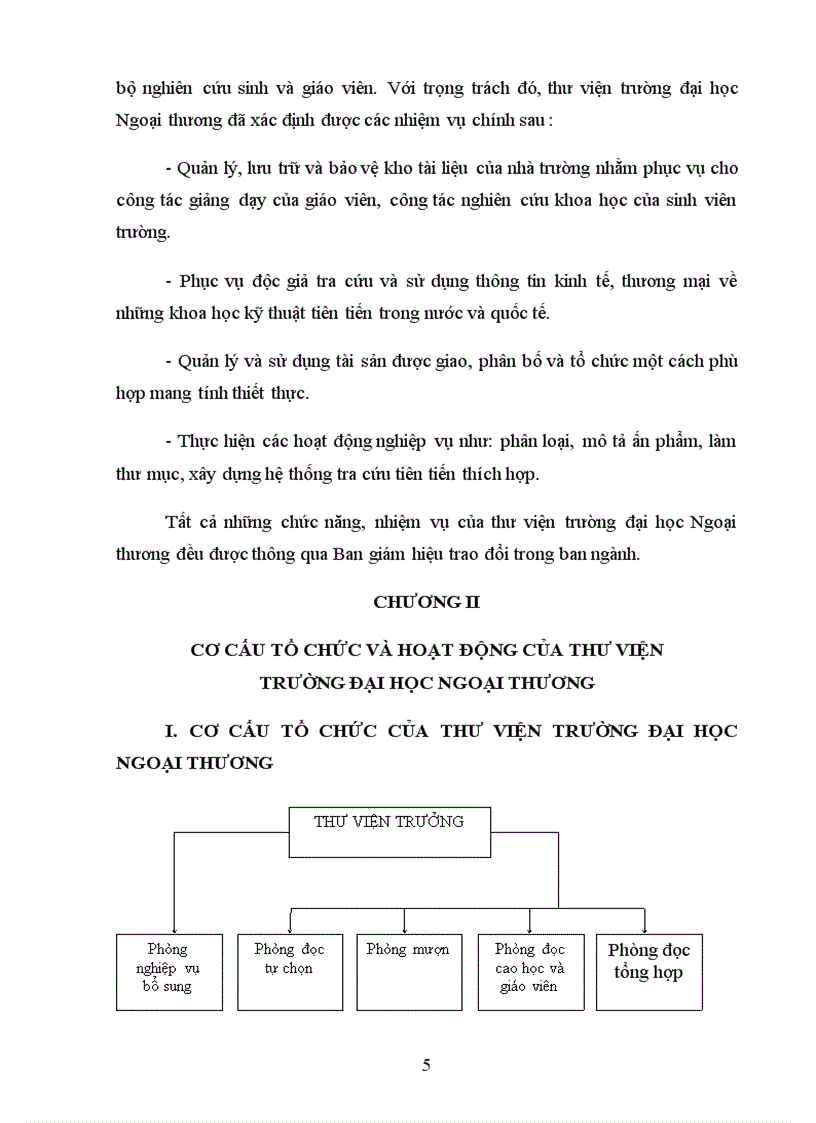 image for page Nghiên cứu cơ cấu tổ chức và hoạt động thư viện trường đại học ngoại thương hà nội