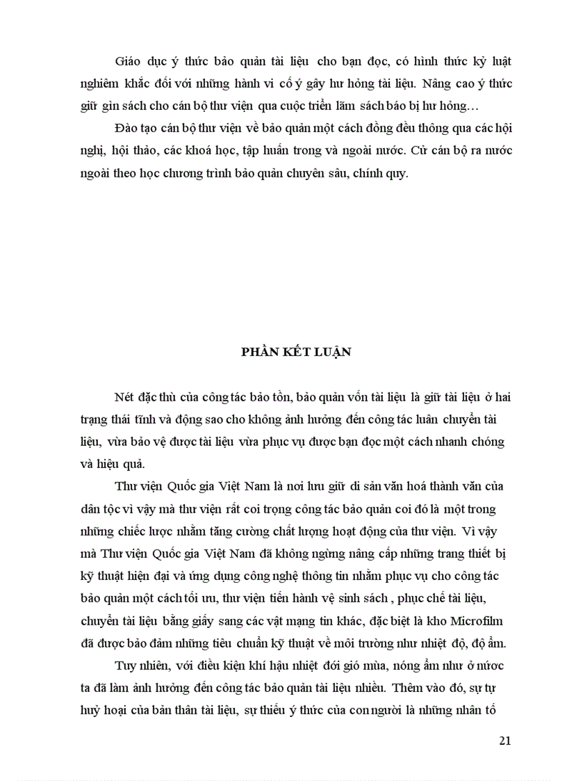 image for page Công tác bảo quản tài liệu tại Thư viện quốc gia Việt Nam