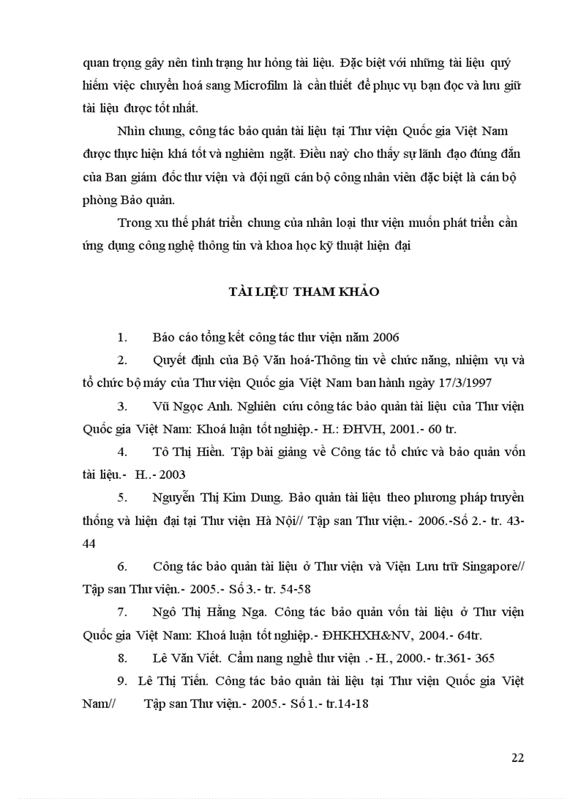 image for page Công tác bảo quản tài liệu tại Thư viện quốc gia Việt Nam