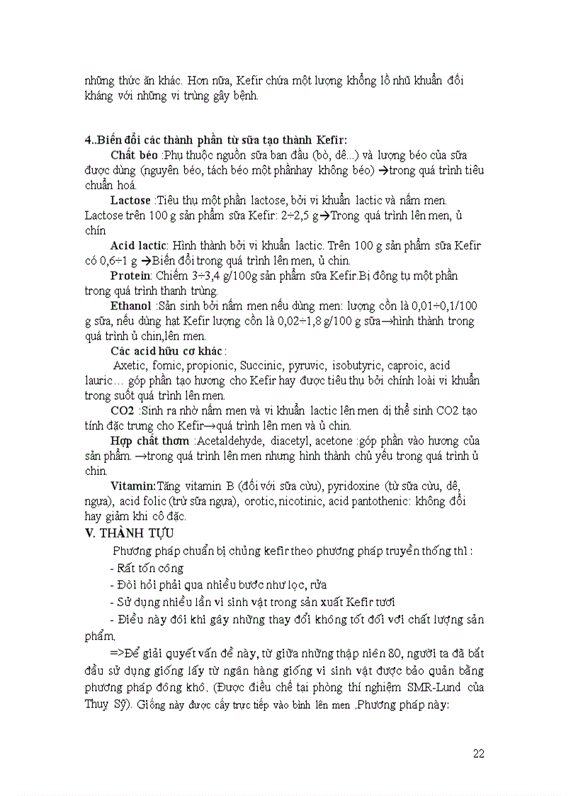 image for page Công nghệ sản xuất Kefir sản phẩm sữa chua mới