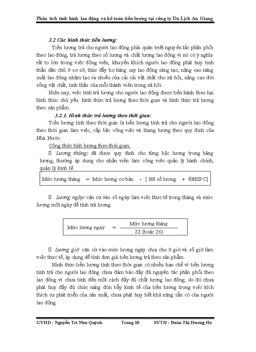 image for page Phân tích tình hình lao động và kế toán tiền lương tại công ty du lịch an giang