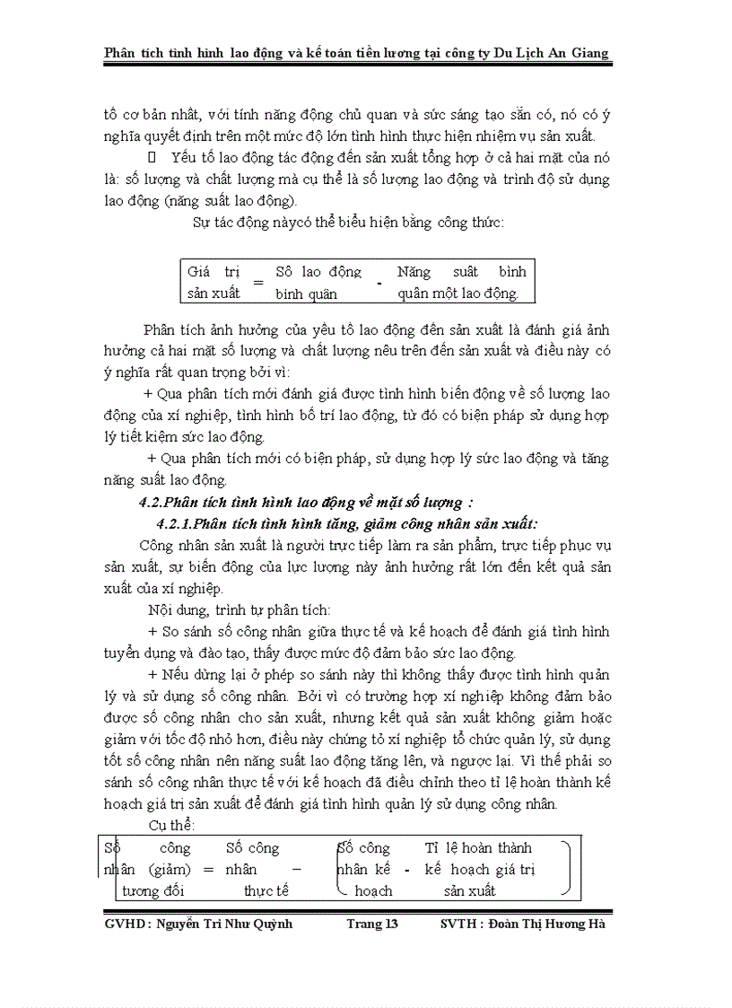 image for page Phân tích tình hình lao động và kế toán tiền lương tại công ty du lịch an giang