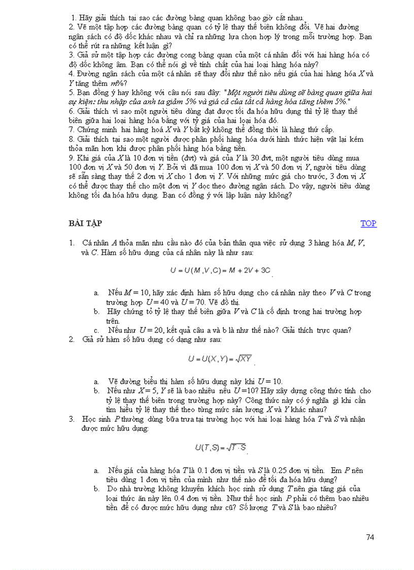 image for page Giáo Trình Kinh tế học Vi mô