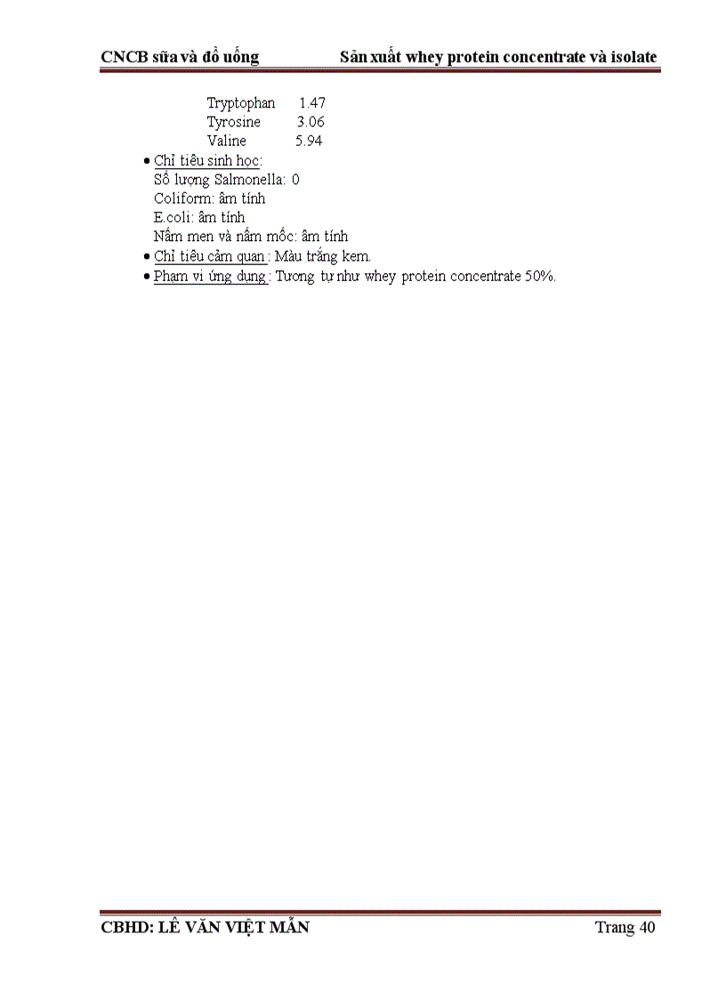 image for page Sản xuất Whey protein concentrate and isolate