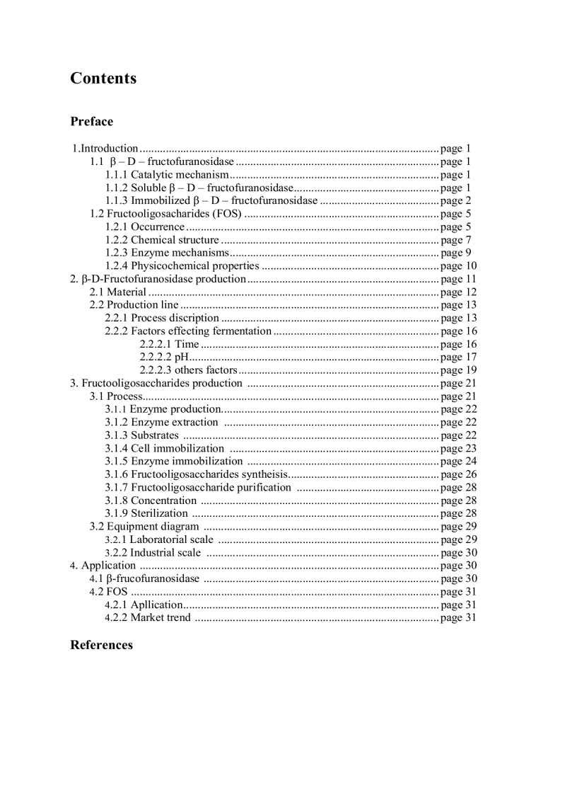 ΒD FRUCTOFURANOSIDASE PRODUCTION AND APPLICATION TO THE MANUFACTURE OF FRUTOOLIGOSACCHARIDES Đồ án tiếng Anh