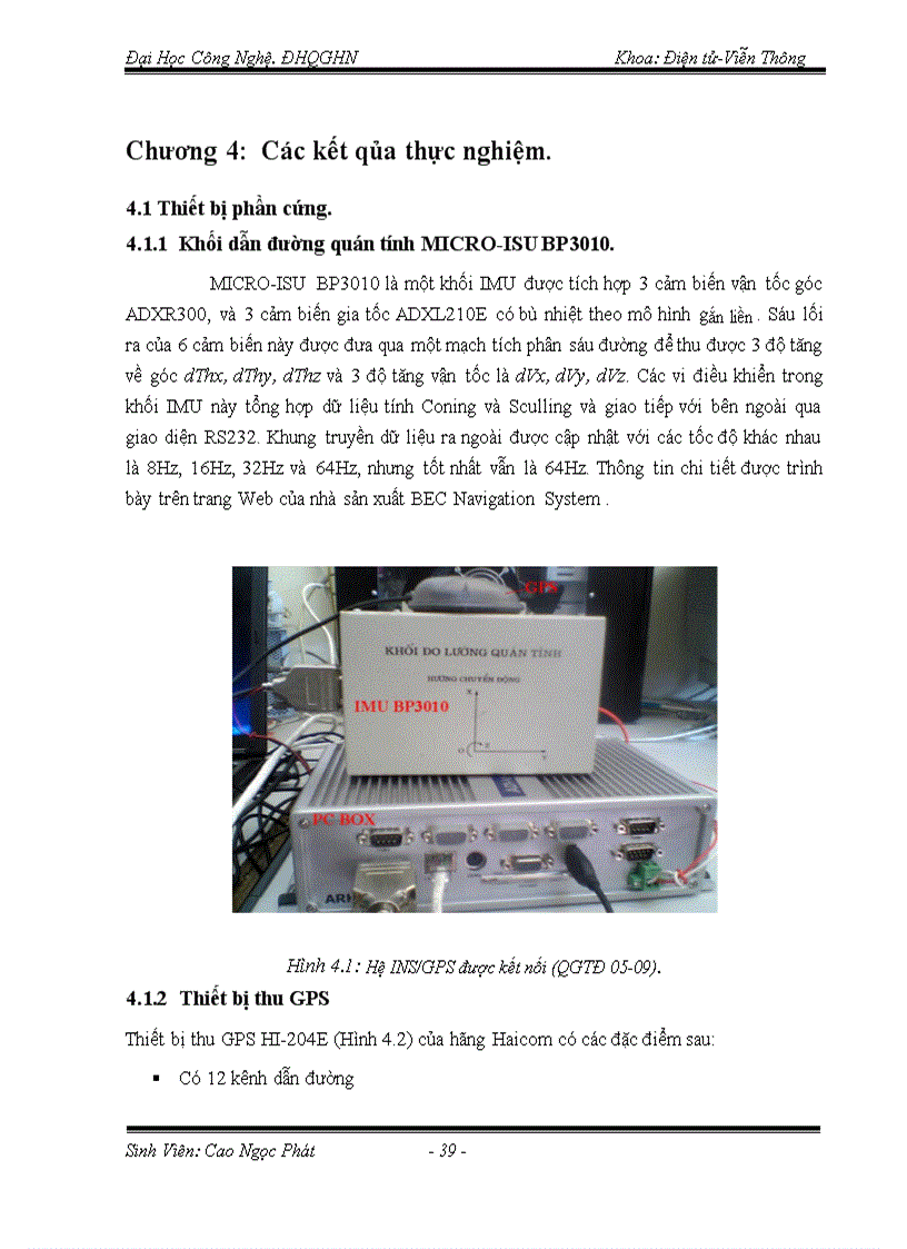 image for page Hệ thống dẫn đường quán tính INS và hệ thống định vị toàn cầu GPS