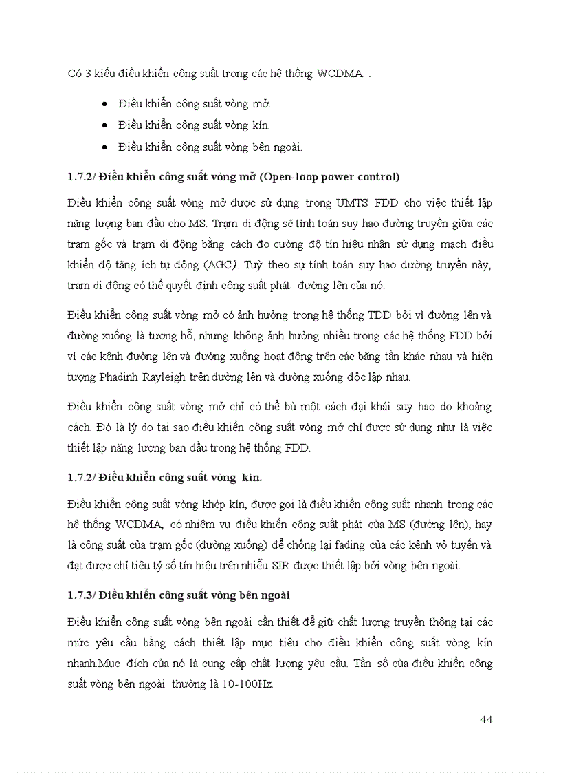 image for page Mạng di động thế hệ thứ 3 và thiết bị đầu cuối 3G