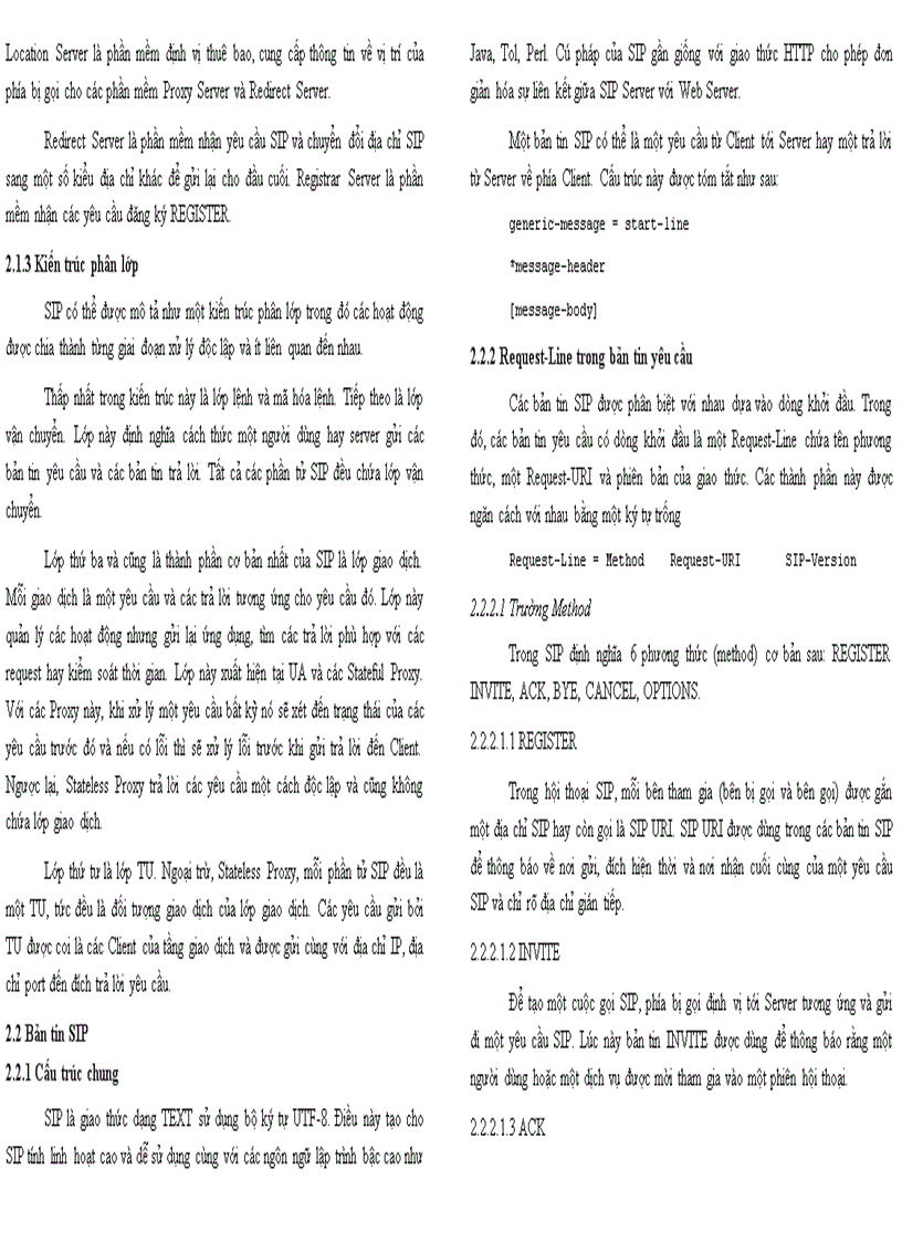 image for page Ứng dụng SIP trong quá trình hội tụ mạng cố định và di động