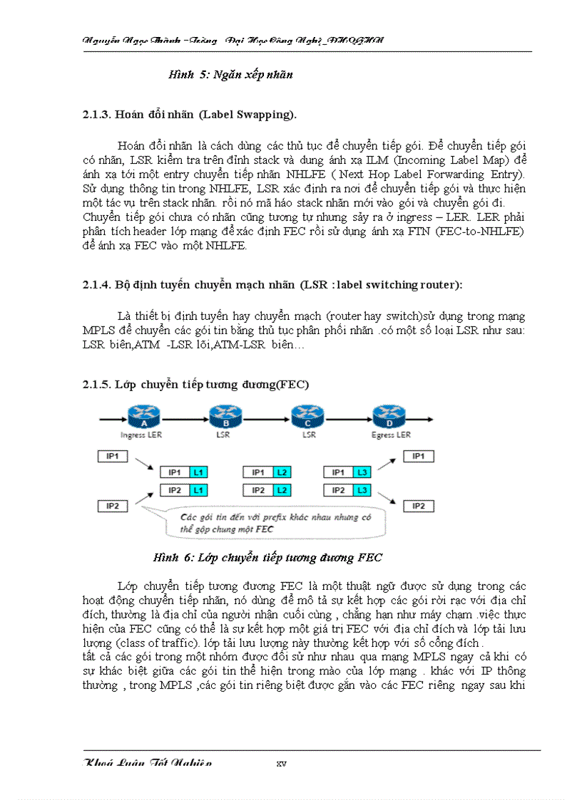 image for page Công nghệ chuyển mạch nhãn đa giao thức MPLS