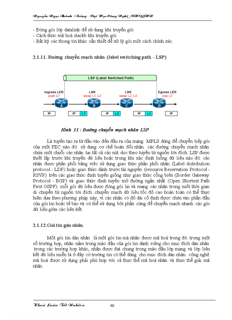 image for page Công nghệ chuyển mạch nhãn đa giao thức MPLS