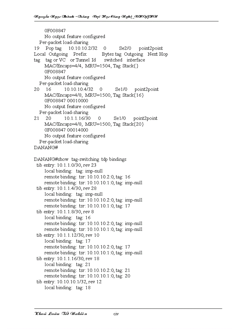 image for page Công nghệ chuyển mạch nhãn đa giao thức MPLS