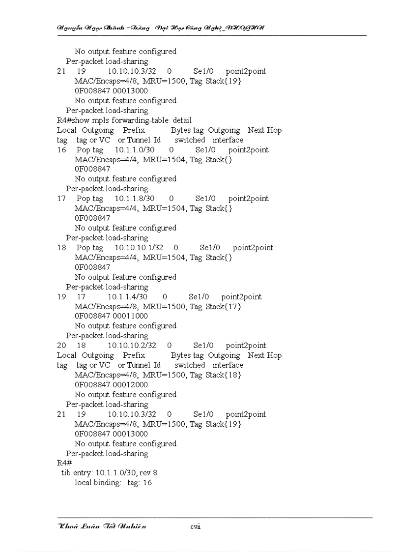 image for page Công nghệ chuyển mạch nhãn đa giao thức MPLS