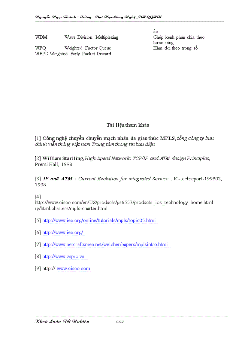 image for page Công nghệ chuyển mạch nhãn đa giao thức MPLS