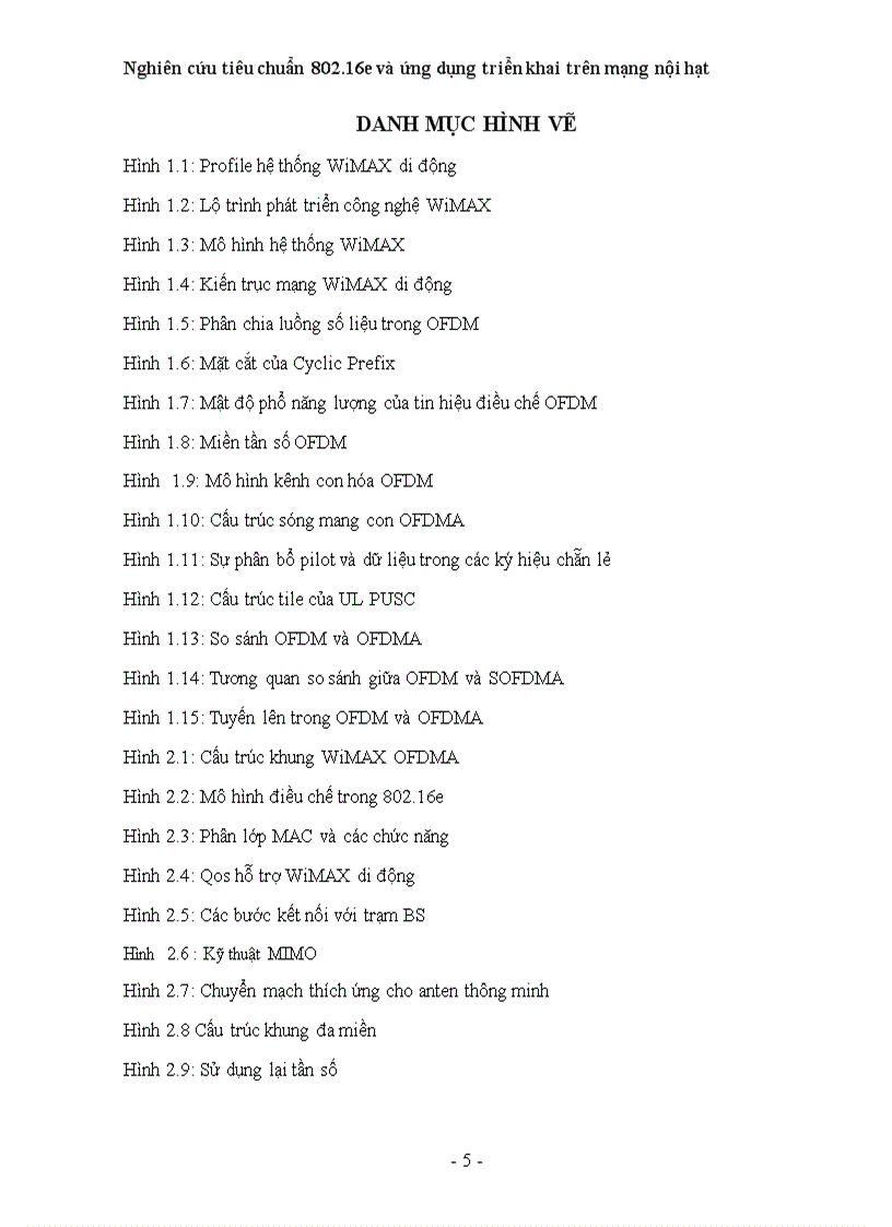 image for page Nghiên cứu tiêu chuẩn 802 16e và ứng dụng triển khai trên mạng nội hạt